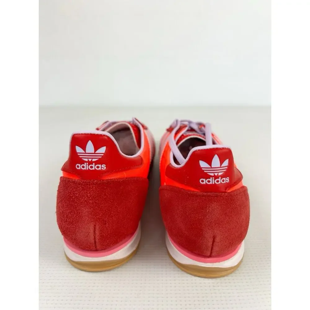 Adidas Women's SL72 OG Originals Size 9 Solar Red Lavender JH7392 Athletic New